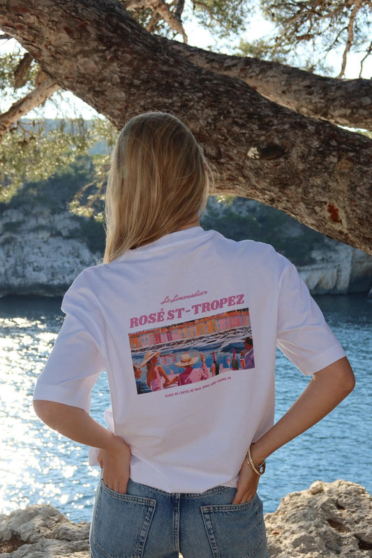 Tee-Shirt ROSE ST-TROPEZ