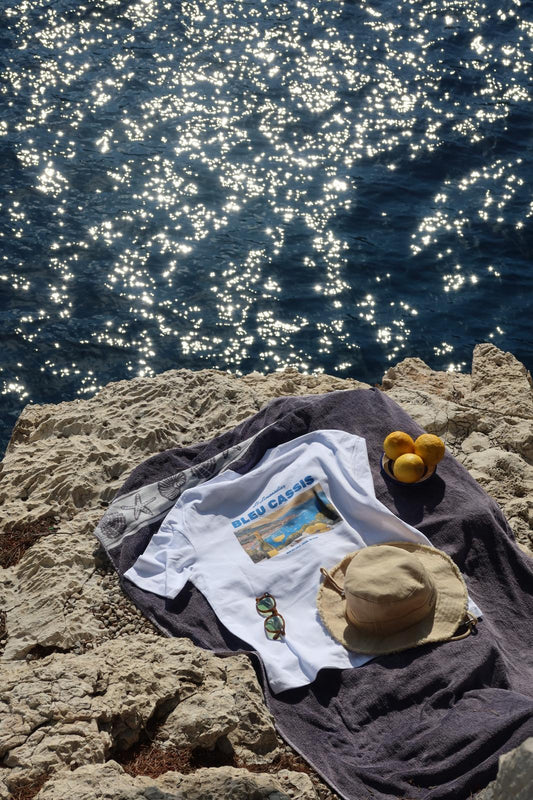 Tee-Shirt BLEU CASSIS