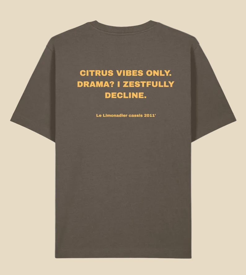 Tee-Shirt CITRUS VIBES ONLY
