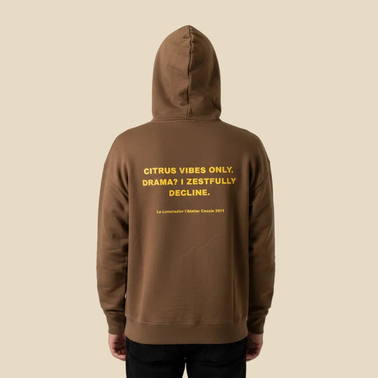 Hoodies à capuche CITRUS VIBES ONLY.